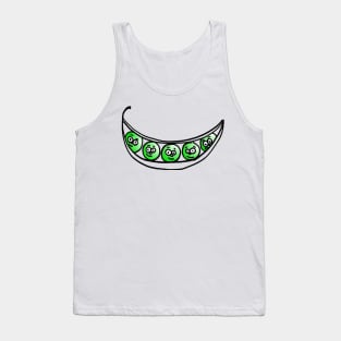 Happy, Healthy Peas in a Pod Doodle Tank Top